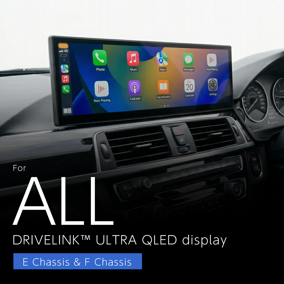 DriveLink Ultra Android ディスプレイ BMW 3K QLED 8コア 8GB 256GB