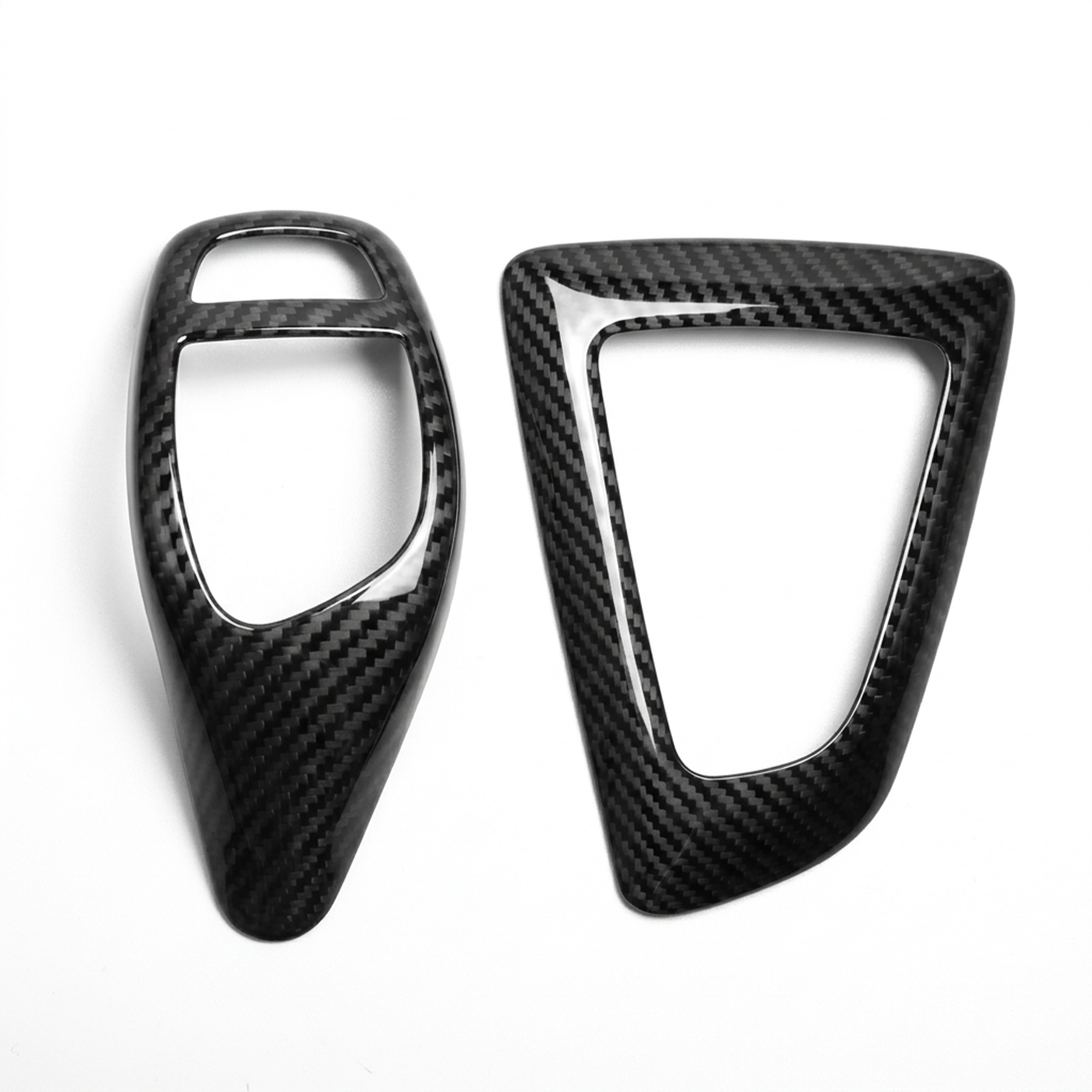 Carbon Sport Gear Selector Trim Set (Stick-On Installation) — BMW 1 Series (F20/F21)