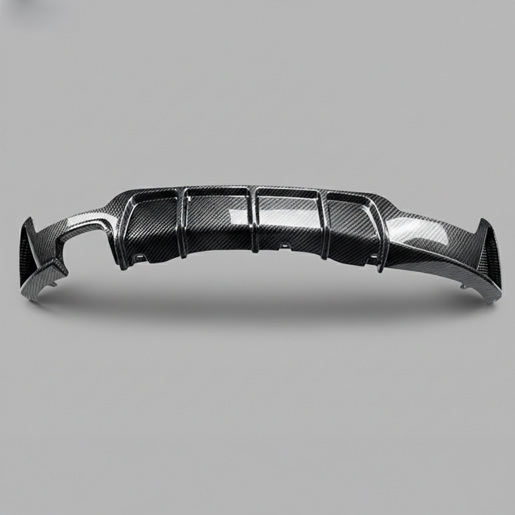 Rear Diffuser Style001 - BMW 4 Series F32 F33 F36
