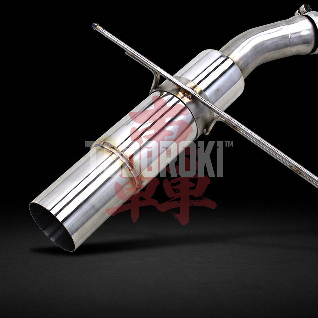 TODOROKI™ SINGLE ワンオフ ストレート1本出しマフラー BMW M3 G80・G81/M4 G82・G83（S58） 画像2