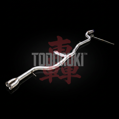 TODOROKI™ SINGLE ワンオフ ストレート1本出しマフラー BMW M2 Competition F87（S55） 画像2