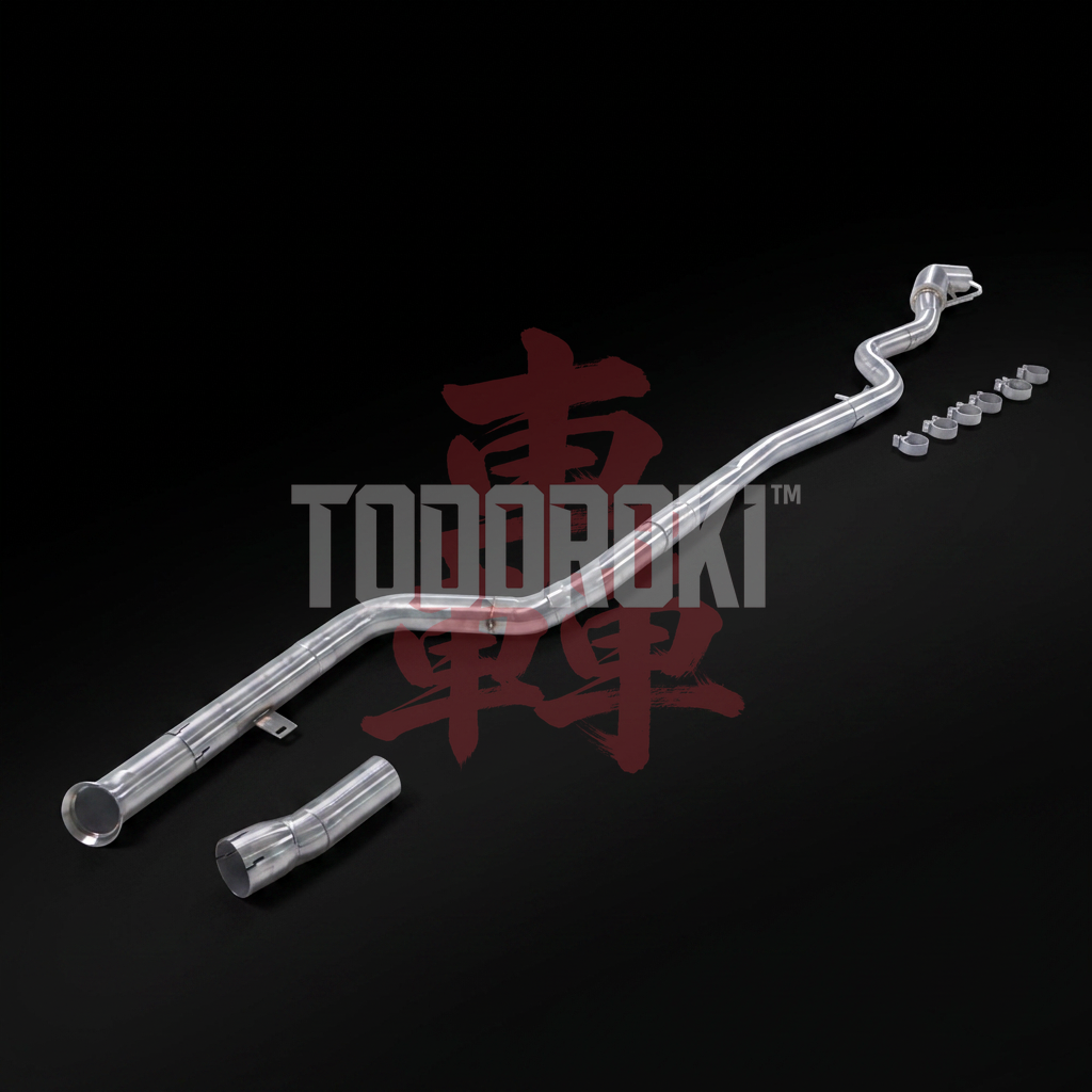 TODOROKI™ SINGLE ワンオフ 1本出しマフラー BMW M240i G42（B58） 画像2