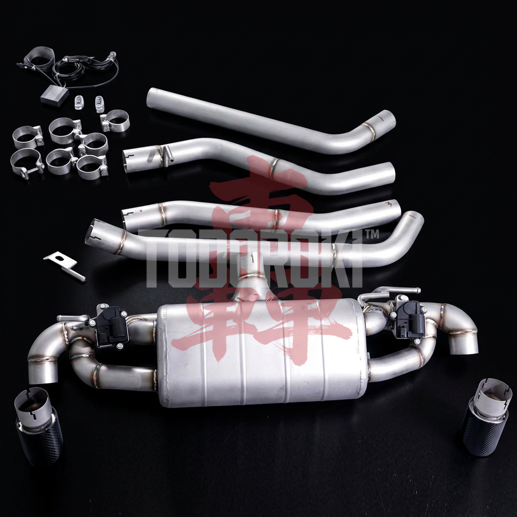 TODOROKI™ VALVE S ワンオフ 可変バルブマフラー BMW 116i F20（N13） 画像2