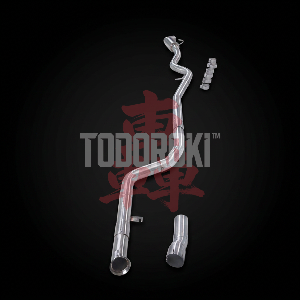 TODOROKI™ SINGLE ワンオフ 1本出しマフラー BMW M240i G42（B58） 画像3