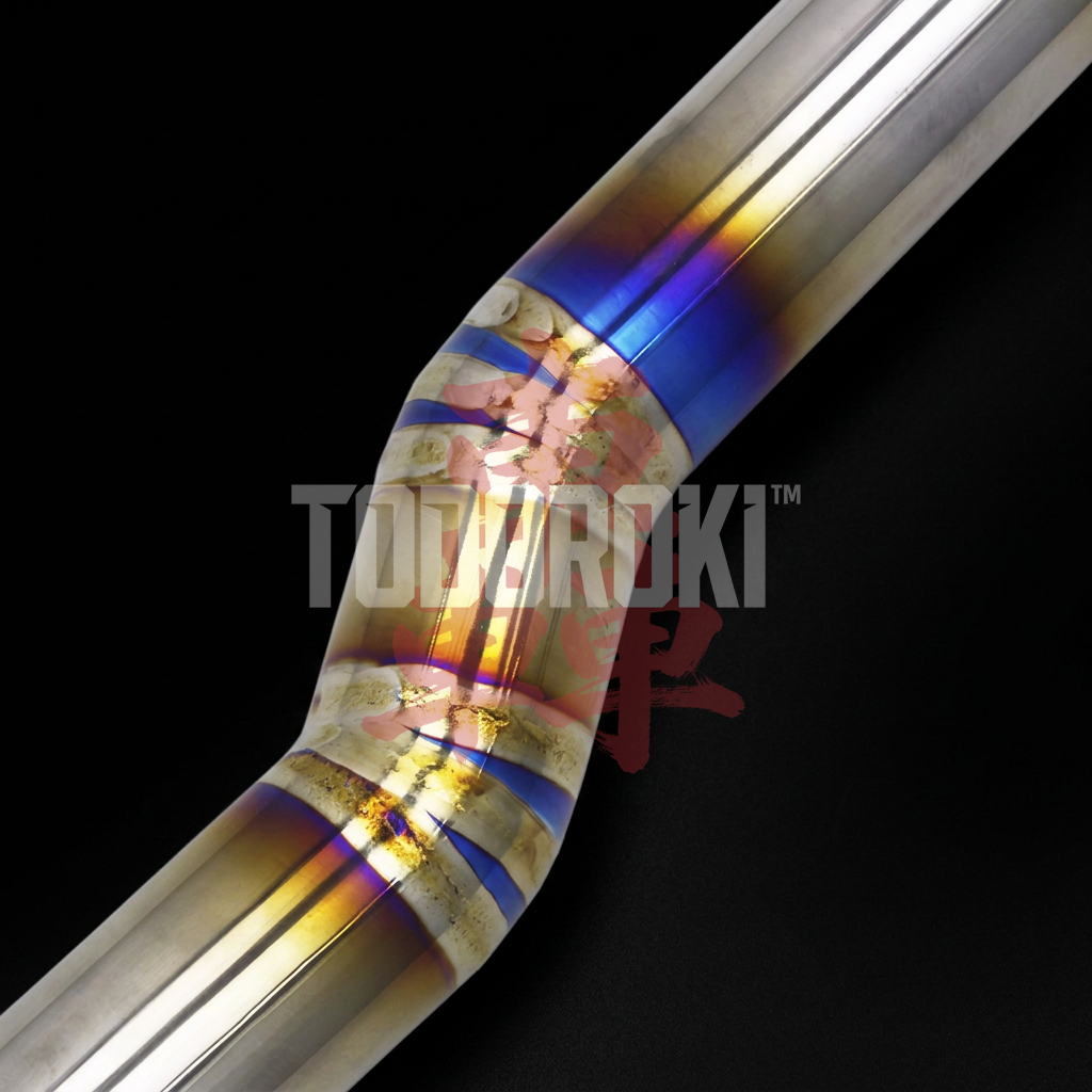 TODOROKI™ SINGLE TITANIUM ワンオフ フルチタン1本出しマフラー BMW M3 F80/M4 F82・F83（S55） 画像3