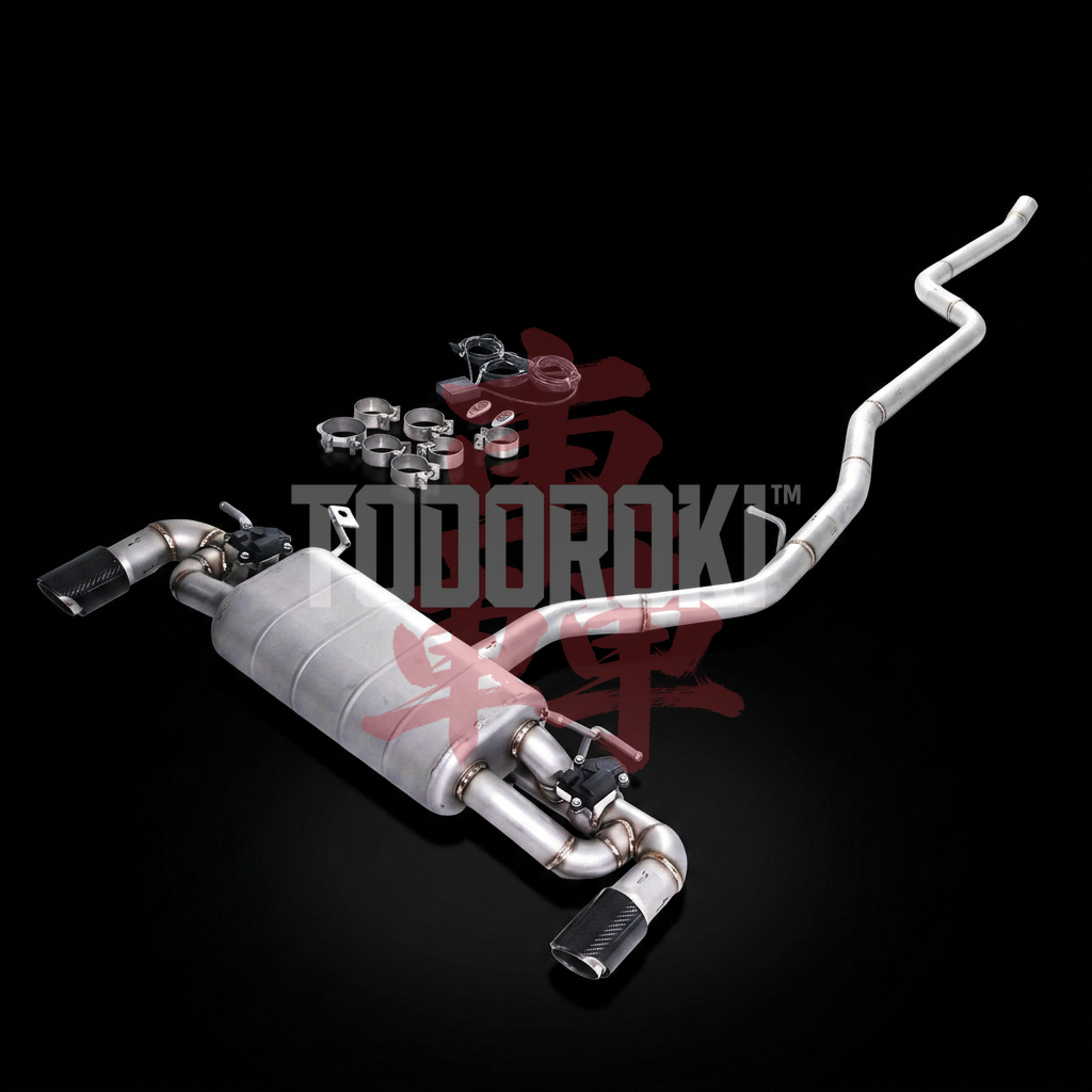 TODOROKI™ VALVE S ワンオフ 可変バルブマフラー BMW 116i F20（N13） 画像3