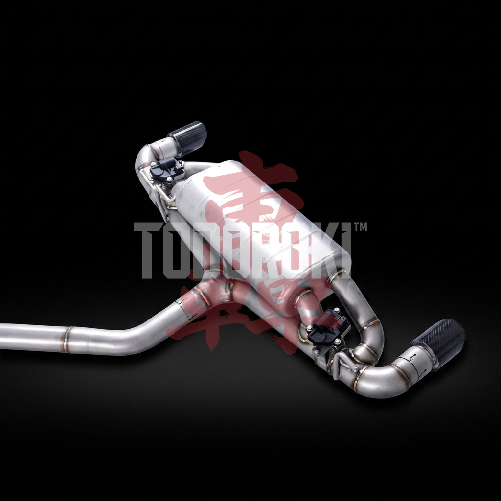 TODOROKI™ VALVE S ワンオフ 可変バルブマフラー BMW 116i F20（N13） 画像4