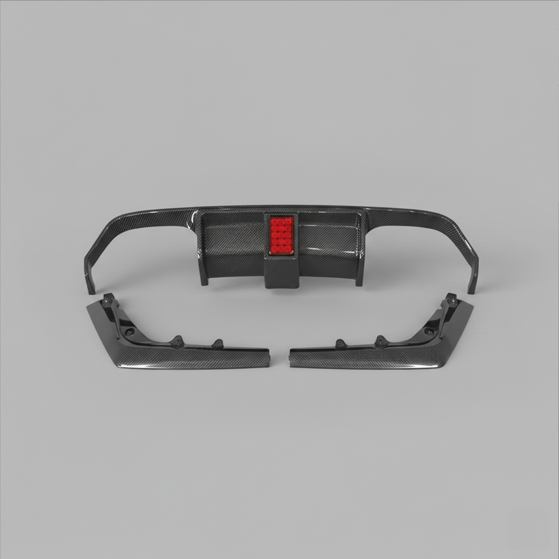 Rear Diffuser Style 001(F1 Light) - BMW M3 M4 F80 F82