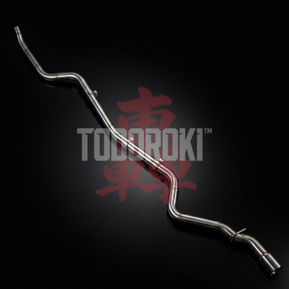 TODOROKI™ SINGLE ワンオフ 70mm1本出しマフラー BMW 116i/118i F20・F21（N13） 画像4