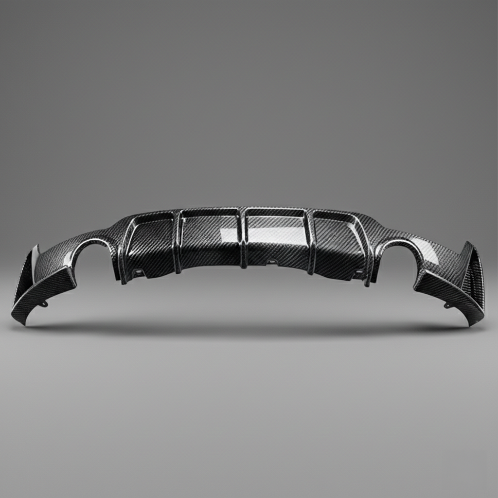 Rear Diffuser Style001 - BMW 4 Series F32 F33 F36