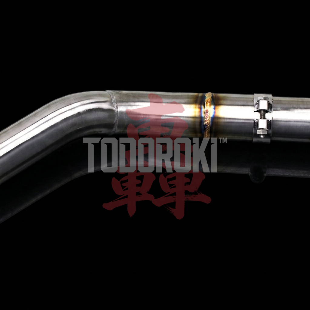 TODOROKI™ SINGLE ワンオフ ストレート1本出しマフラー BMW M3 G80・G81/M4 G82・G83（S58） 画像6