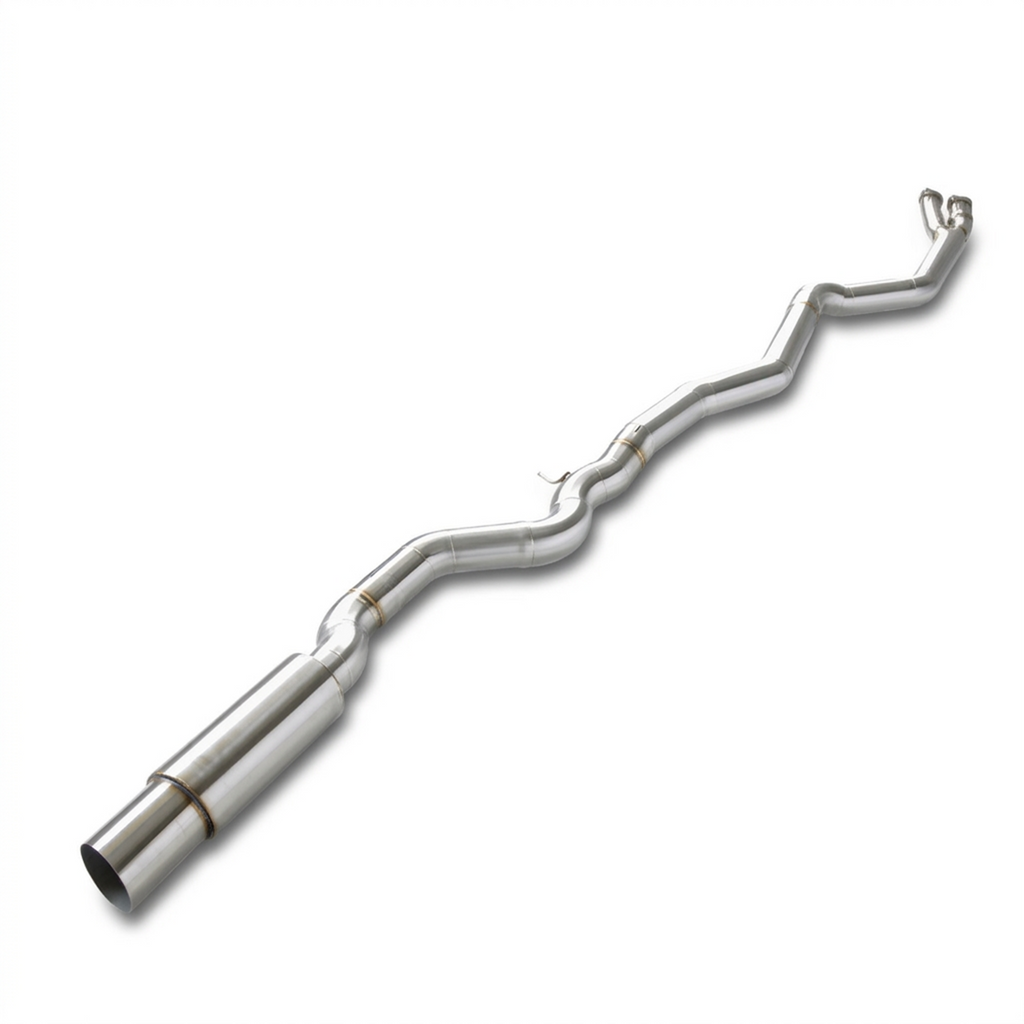 1STRAIGHT Single Exit Exhaust - BMW 1M Coupe E82 (N54)