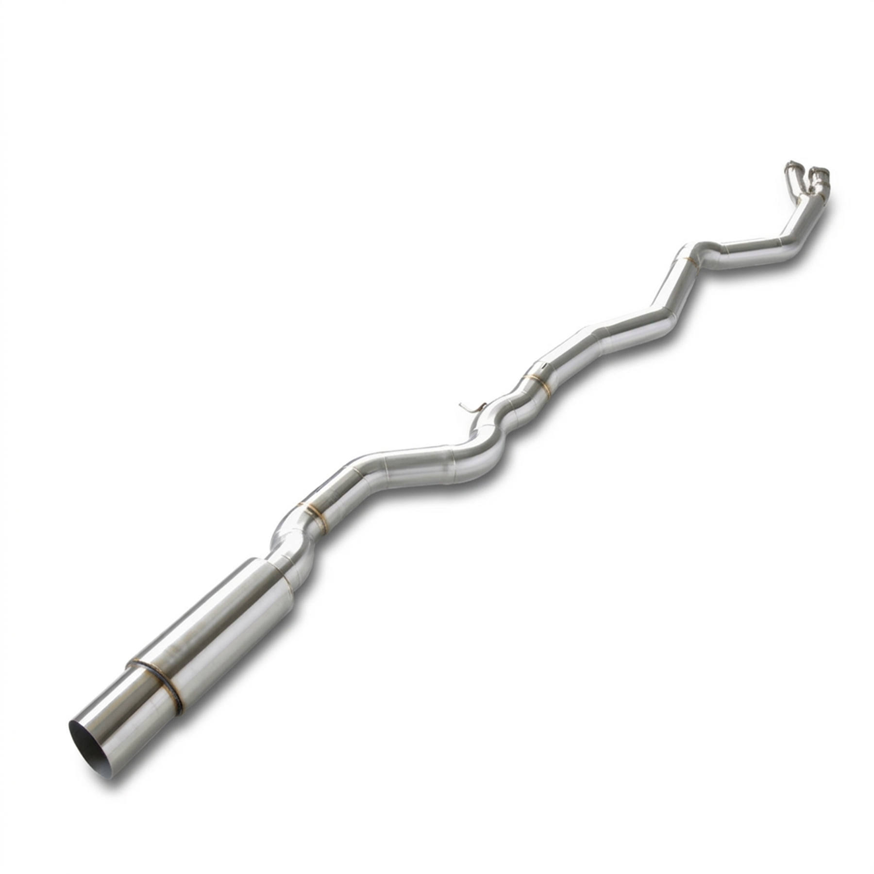 1STRAIGHT Single Exit Exhaust - BMW 1M Coupe E82 (N54)