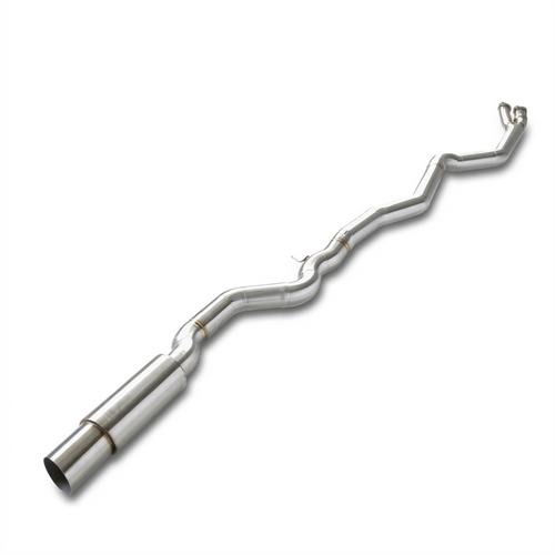 1STRAIGHT Single Exit Exhaust - BMW 1M Coupe E82 (N54)