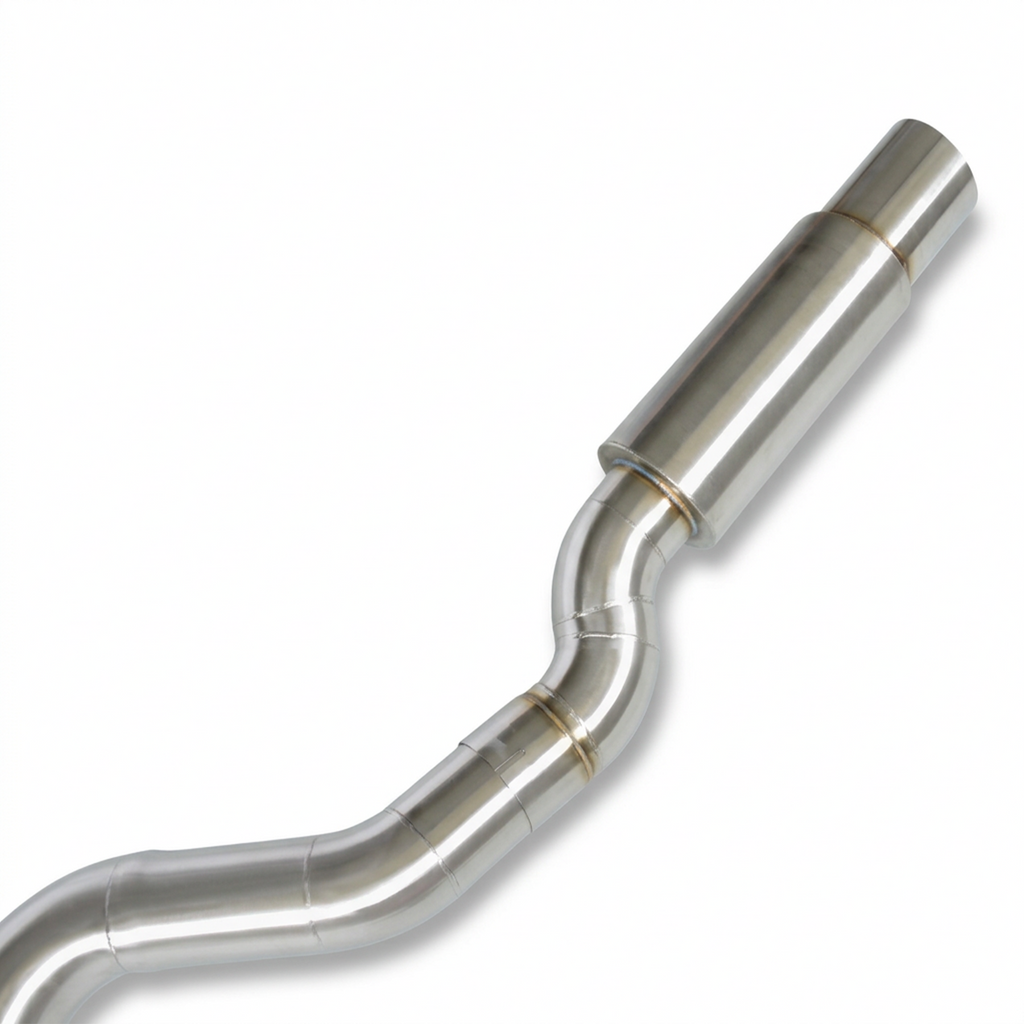 1STRAIGHT Single Exit Exhaust - BMW 1M Coupe E82 (N54)