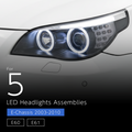 LEDヘッドライト - BMW 5シリーズ E60 / E61