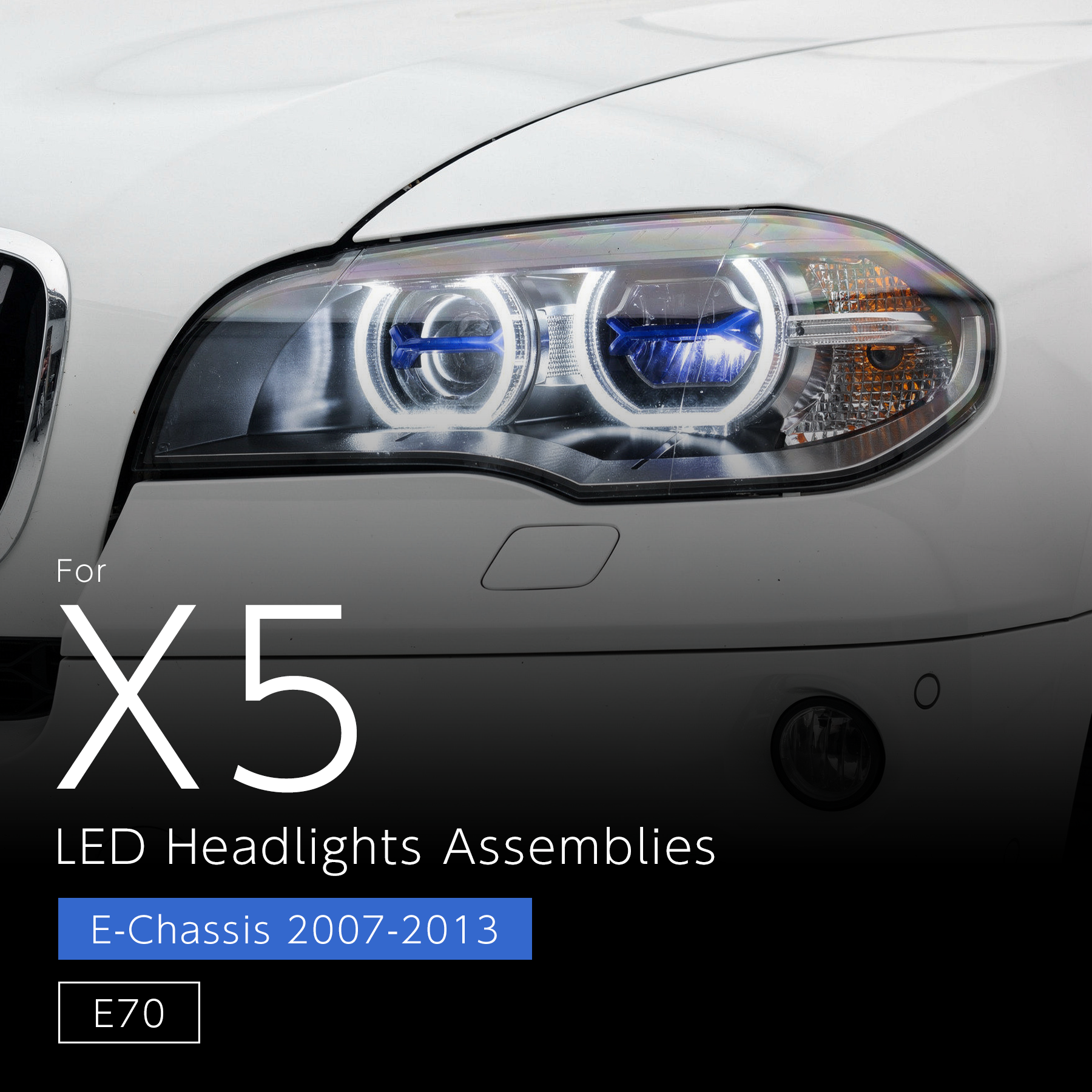LED Headlight - BMW X5 E70