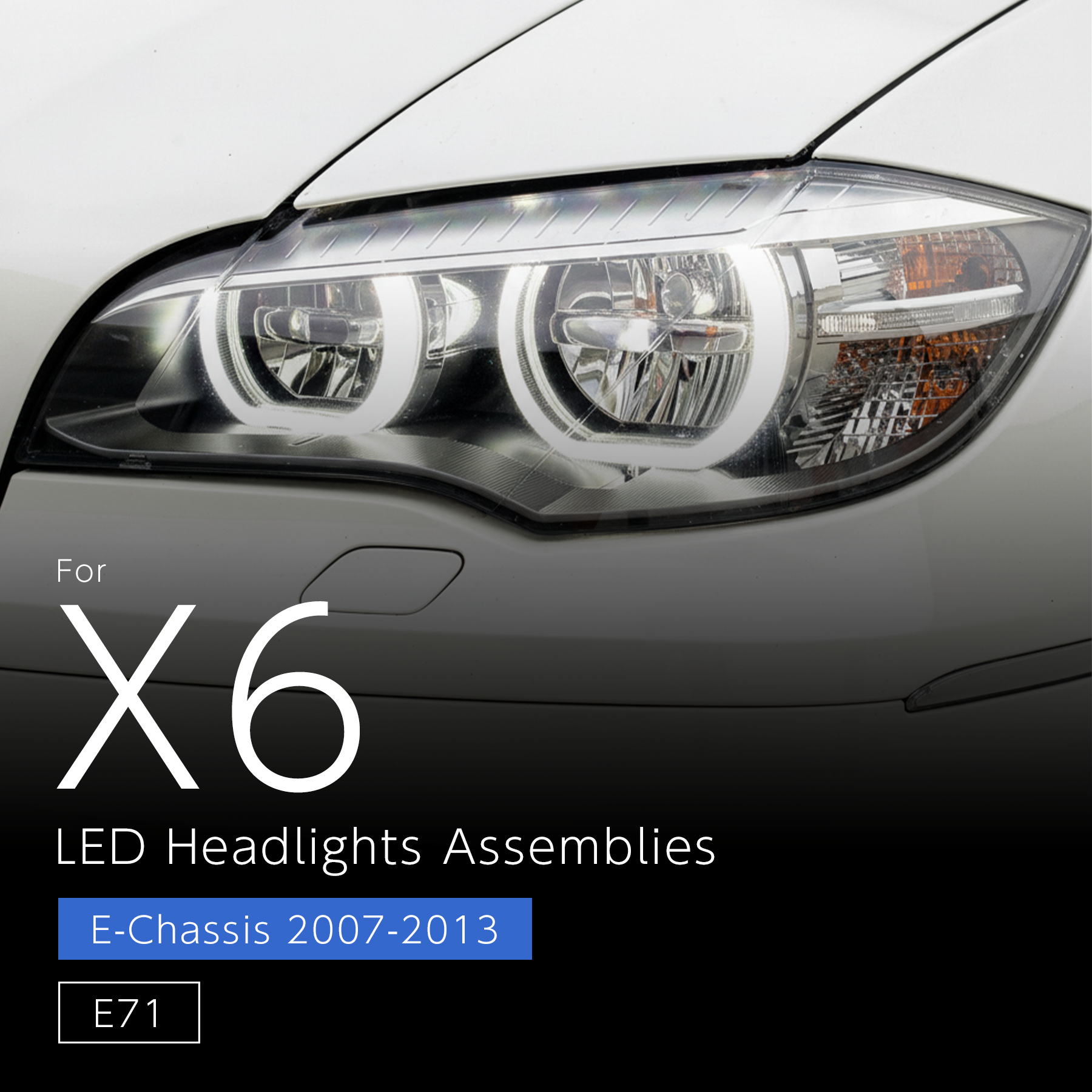 LED Headlight - BMW X6 E71