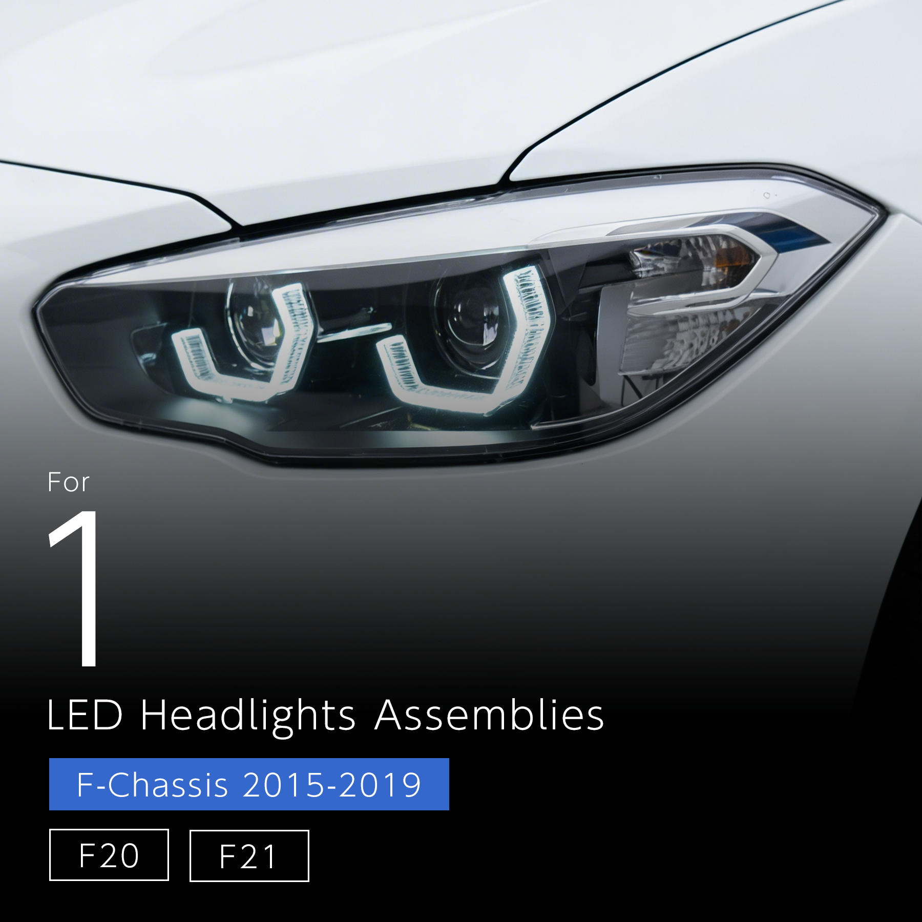 LED Headlight - BMW 1 Series F20 F21 LCI