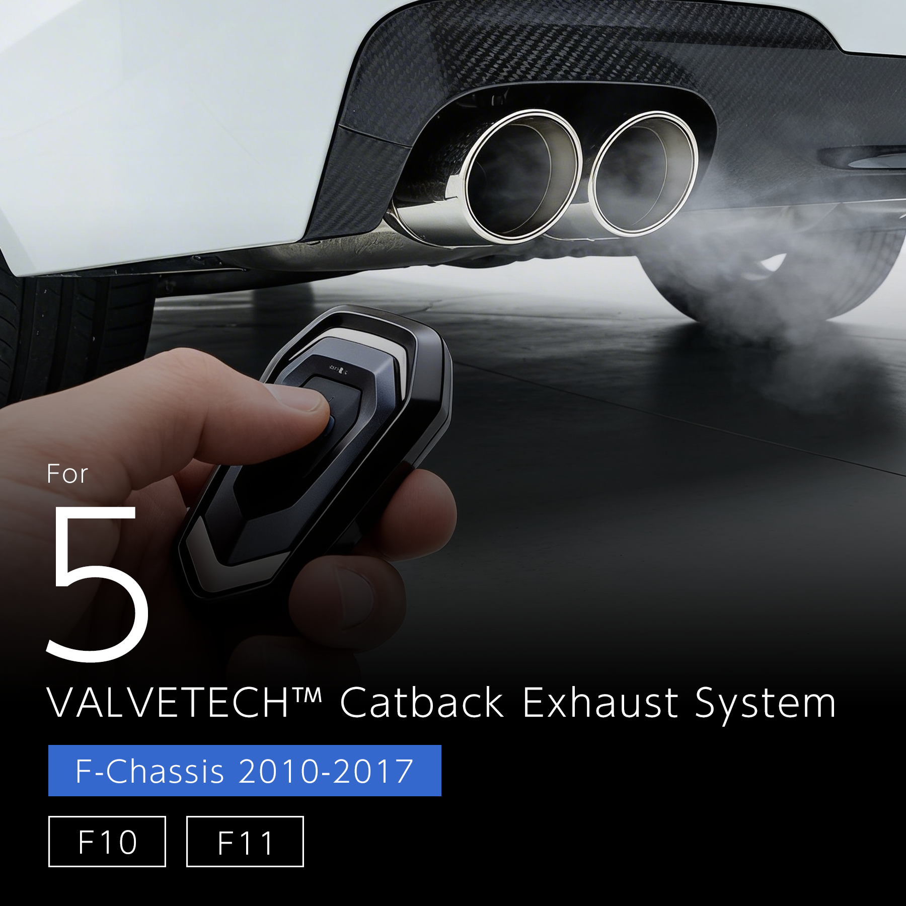 VALVETECH Valved Exhaust - BMW 5 Series F10 / F11 (N55)