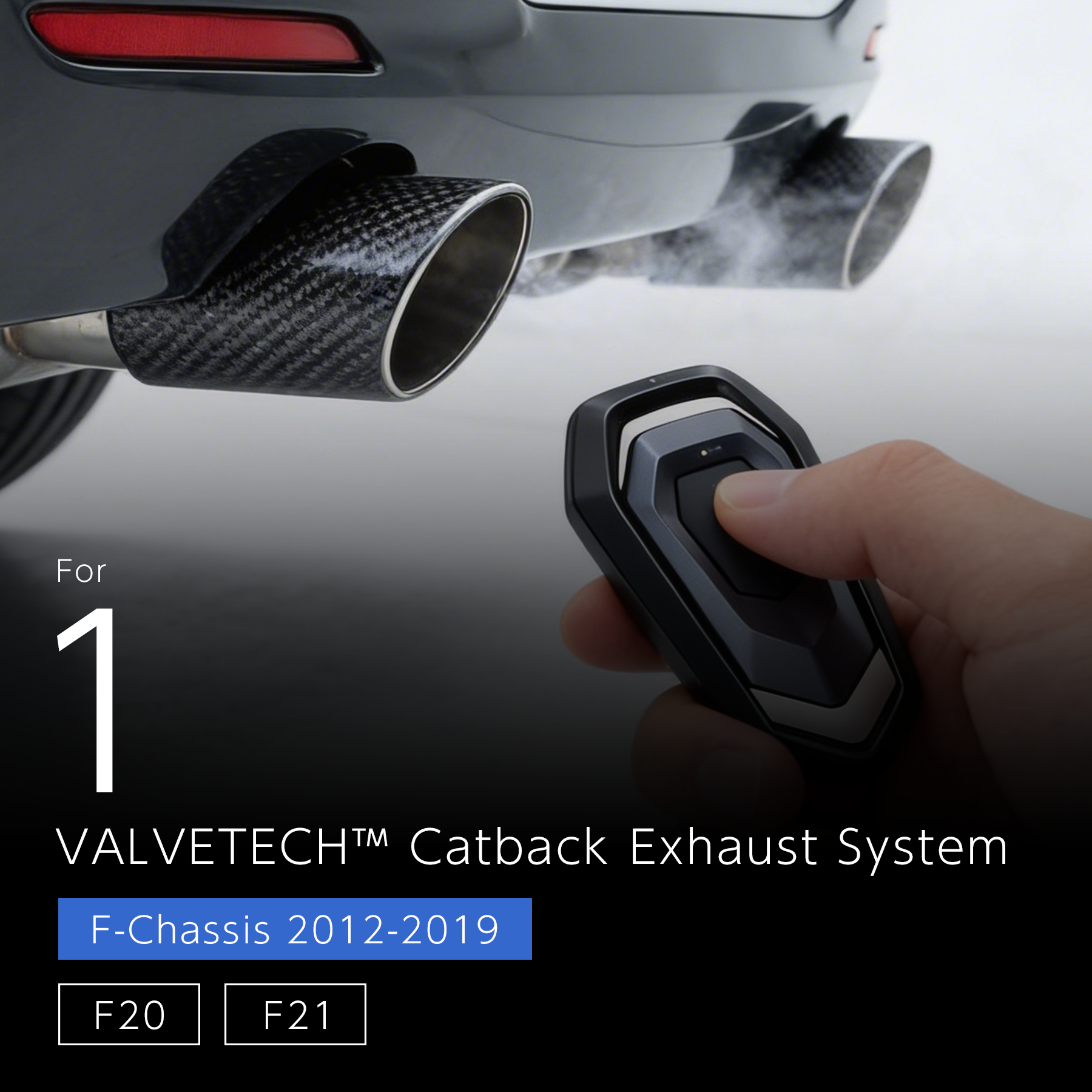 VALVETECH Valved Exhaust - BMW 1 Series F20 / F21 M140i (B58)