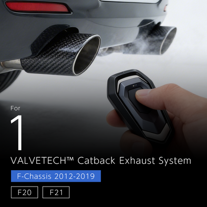 VALVETECH ワンオフ バルブマフラー - BMW 1シリーズ M140i F20 / F21（B58）