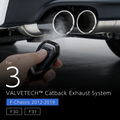 VALVETECH ワンオフ バルブマフラー - BMW 3シリーズ F30 / F31（N20 / N55 / B48 / B58）