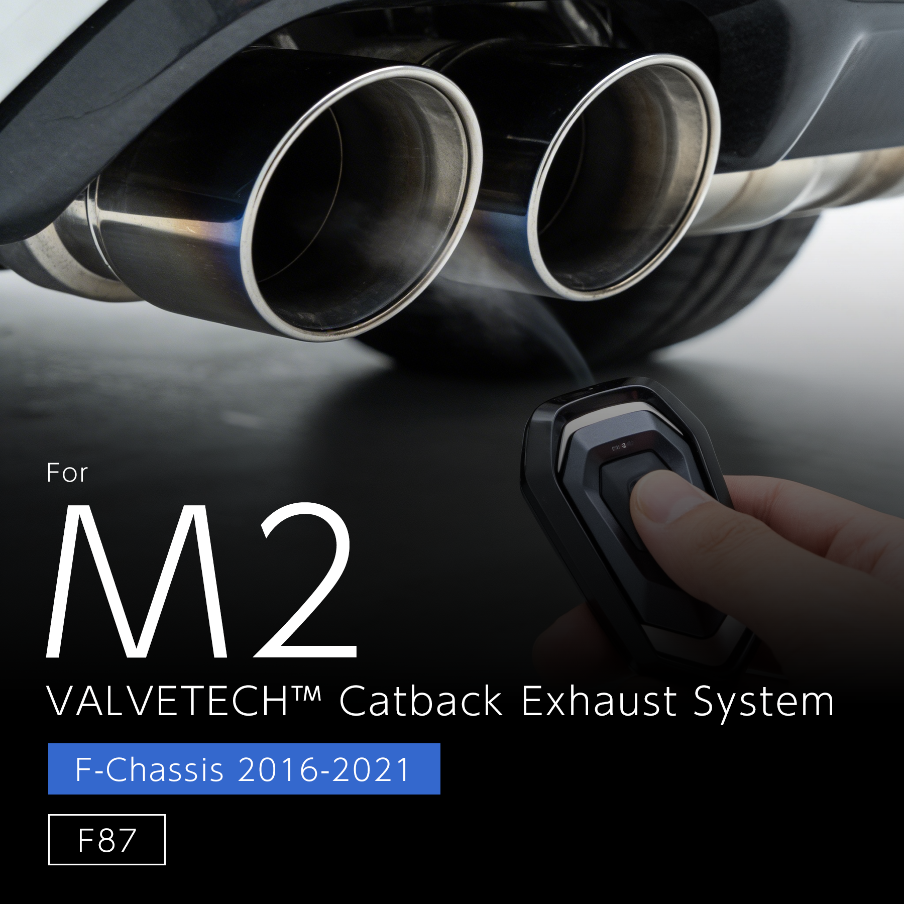 VALVETECH Valved Exhaust - BMW M2 F87 (N55 / S55)