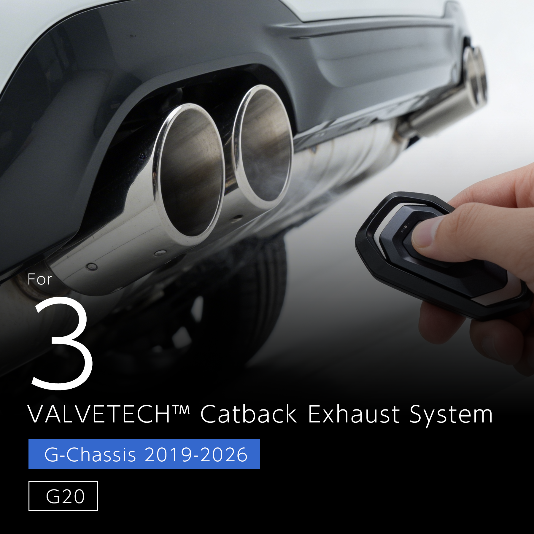 VALVETECH Valved Exhaust - BMW 3 Series G20 / G21 (B48 / B58 / 330e)