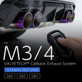 VALVETECH ワンオフ バルブマフラー - BMW M3 G80 / M4 G82（S58）ステンレス / チタン