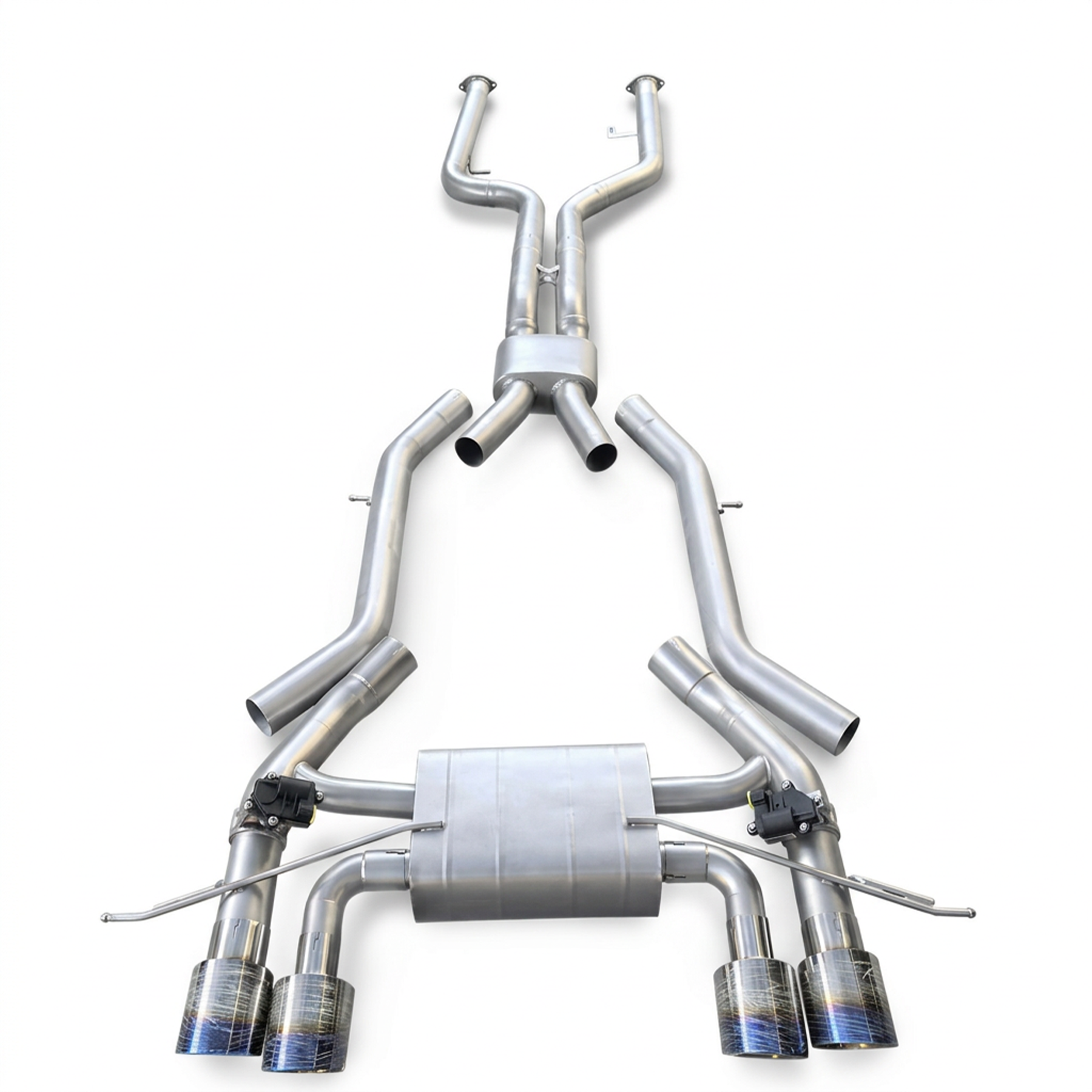 VALVETECH Valved Exhaust - BMW M3 G80 / M4 G82 (S58) Stainless / Titanium