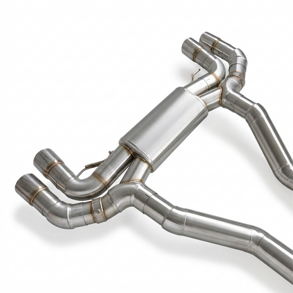 VALVETECH ワンオフ バルブマフラー - BMW M5 F90（S63）ステンレス / チタン