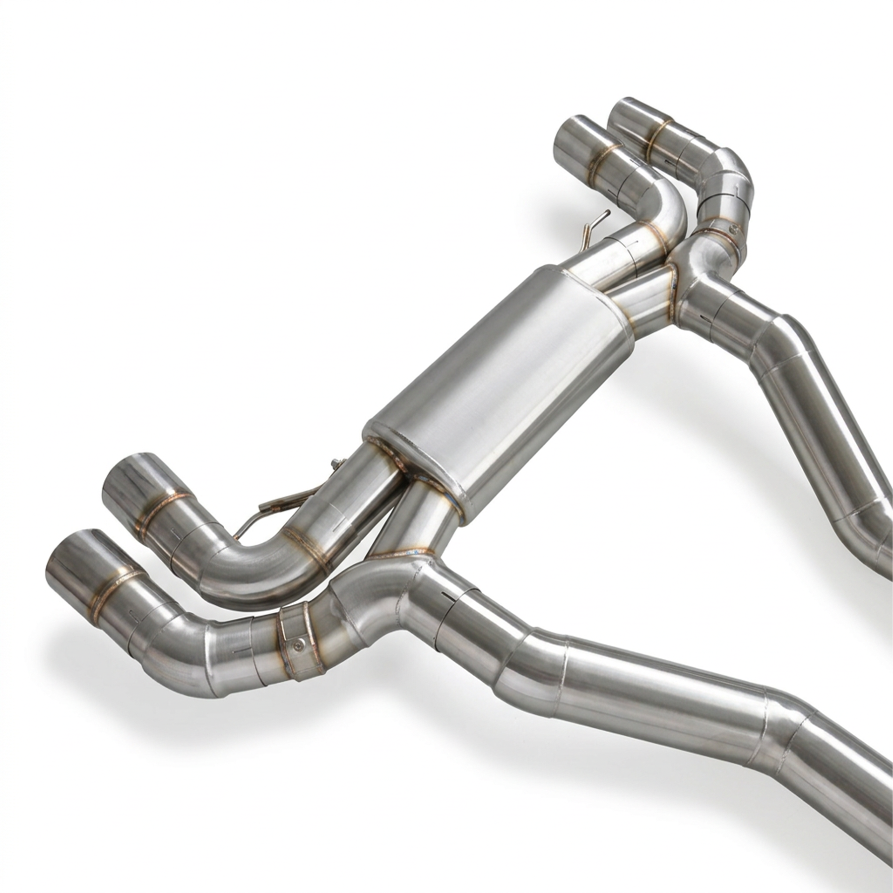 VALVETECH One-Off Valved Exhaust - BMW M5 F90 (S63) Stainless / Titanium