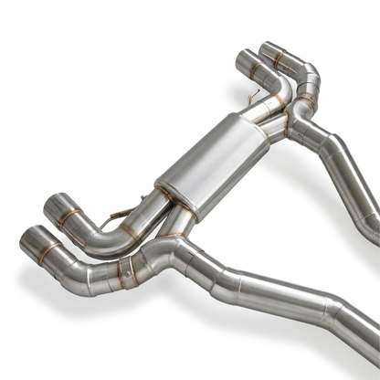 VALVETECH One-Off Valved Exhaust - BMW M5 F90 (S63) Stainless / Titanium