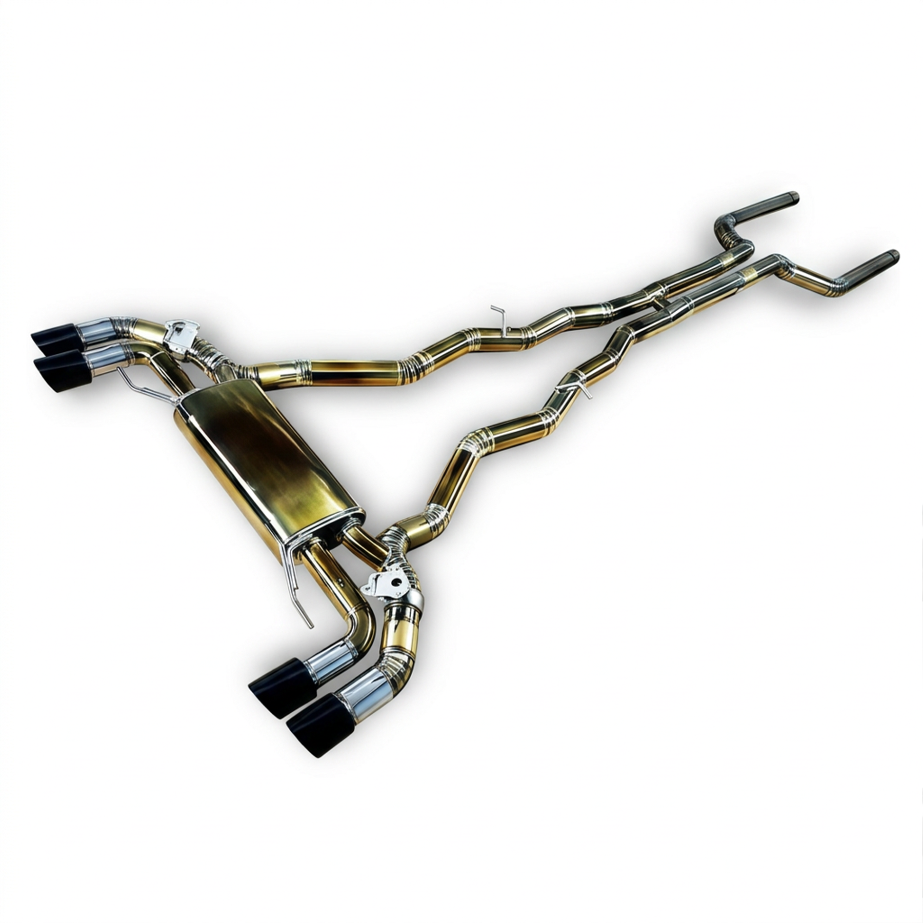 VALVETECH Valved Exhaust - BMW M5 F90 (S63) Stainless / Titanium