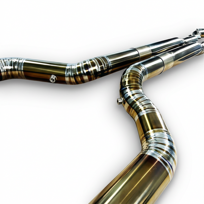 VALVETECH One-Off Valved Exhaust - BMW M5 F90 (S63) Stainless / Titanium