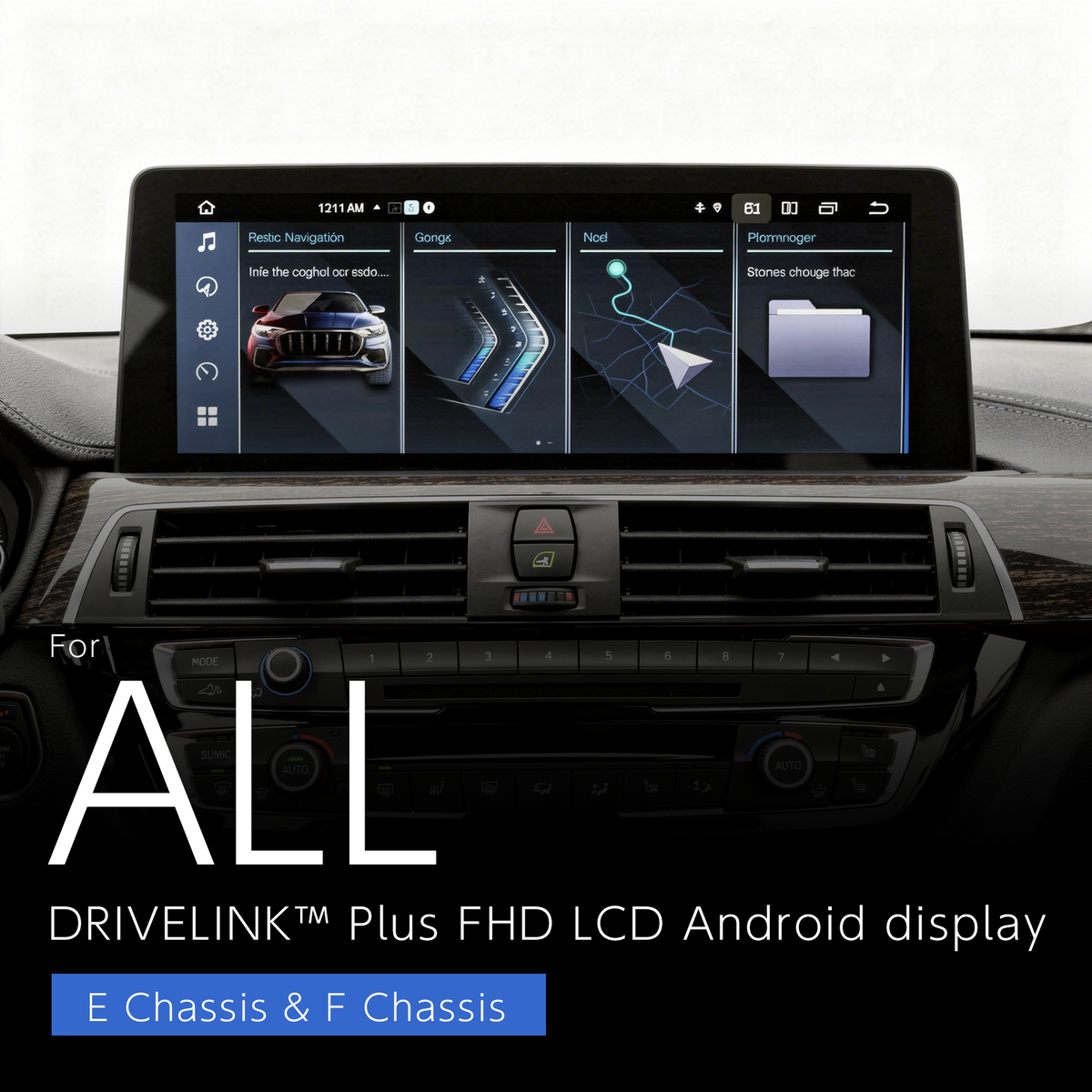 DriveLink Plus Android ディスプレイ BMW 8コア 6GB 128GB