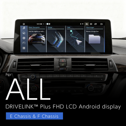 DriveLink Plus Android ディスプレイ BMW 8コア 6GB 128GB