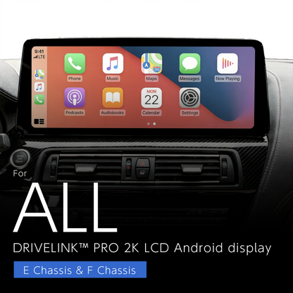 DriveLink Pro Android ディスプレイ BMW 12.3インチ 2K 8コア 8GB 128GB