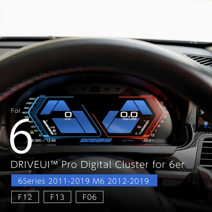 DriveUI Pro デジタルメーター - BMW 6シリーズ / M6 F06 / F12 / F13