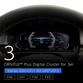 DriveUI Plus デジタルメーター - BMW 3シリーズ / M3 E90 / E91 / E92 / E93