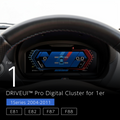 DriveUI Pro Digital Cluster - BMW 1 Series E81 E82 E87 E88