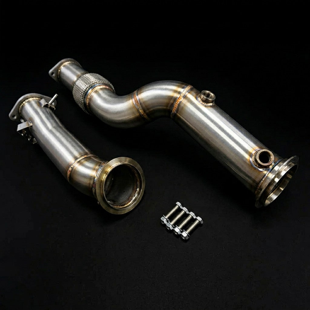 HYFLOW™ 触媒レスダウンパイプ BMW M3 G80 / M4 G82（S58）