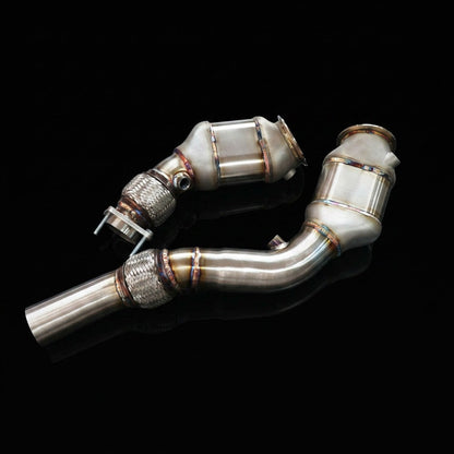 HYFLOW™ 触媒付きダウンパイプ BMW M3 F80 / M4 F82（S55）