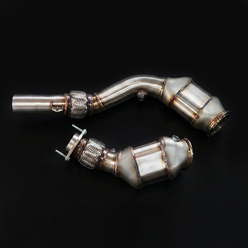 HYFLOW™ 触媒付きダウンパイプ BMW M3 F80 / M4 F82（S55）