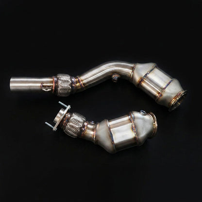 HYFLOW™ 触媒付きダウンパイプ BMW M3 F80 / M4 F82（S55）