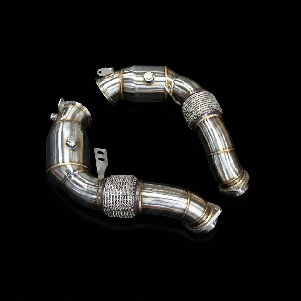 HYFLOW™ ダウンパイプ BMW 550i / 650i / 750Li / X5 / X6（N63）