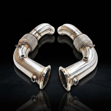 HYFLOW™ ステンレス ダウンパイプ BMW M5 F10 / M6 F12・F13（S63）