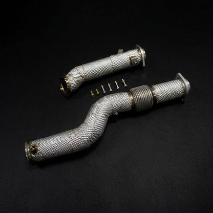HYFLOW™ チタン 触媒レスダウンパイプ BMW M3 G80 / M4 G82（S58）