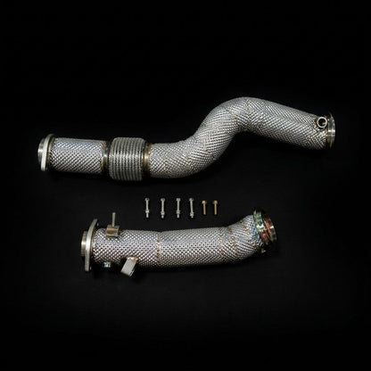 HYFLOW™ チタン 触媒レスダウンパイプ BMW M3 G80 / M4 G82（S58）